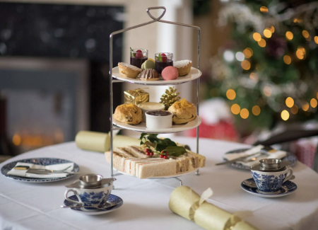 Festive Afternoon tea in Imperial Hotel