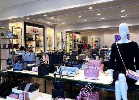 Interior shot of the Kate Spade outlet store and displays located at the Carolina Premium Outlets in Smithfield, NC.