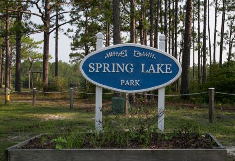 Spring Lake Park Sign TDA
