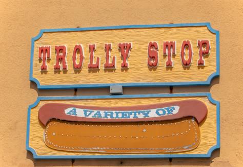 Trolly Stop Sign