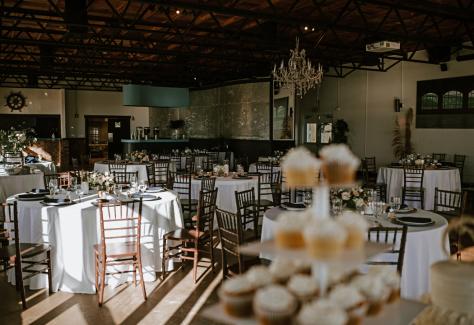 801 wedding interior