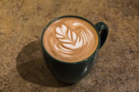 Latte Art at Standing Stone Coffee Company