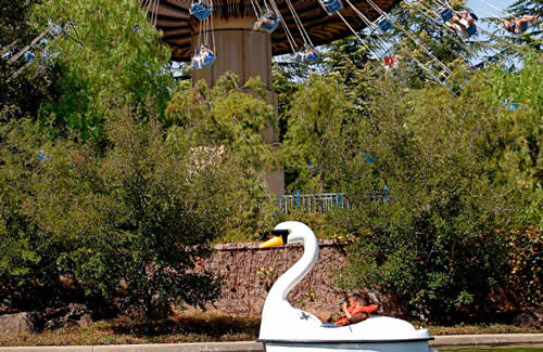 gilroy gardens swan boat