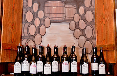 Kirigin Cellars wine bottles