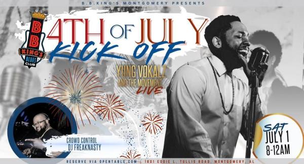 4th of July Kick Off w/ Yung Vokalz!