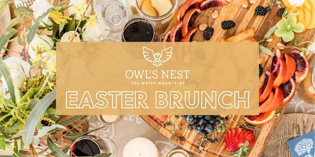 Owl's Nest Resort - Easter Brunch Promo Graphic