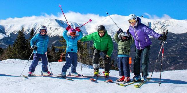 Wildcat Mountain - Family at Summit