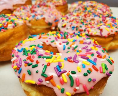 Donut King Sprinkle Donuts