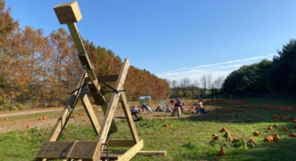 Pumpkin Chucking at Clark's Elioak Farm