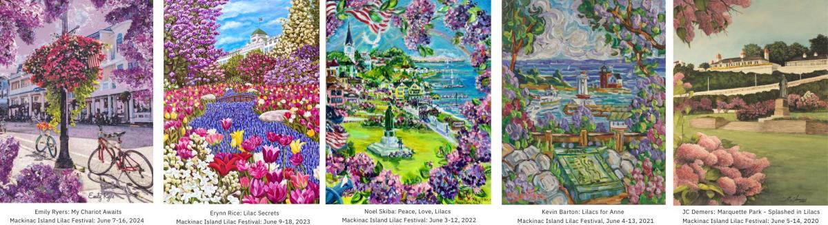 Lilac Festival Poster Winners 2024-2020