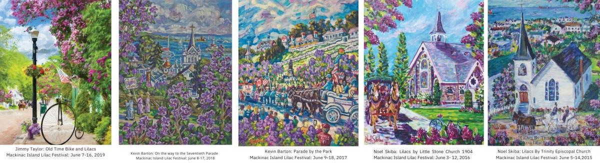 Lilac Festival Poster Winners 2019-2015