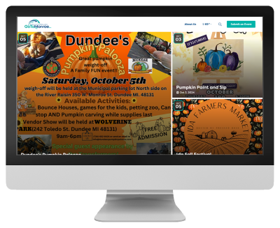 Go to Monroe event website on desktop 2024