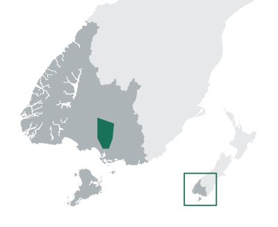 Central Southland Map