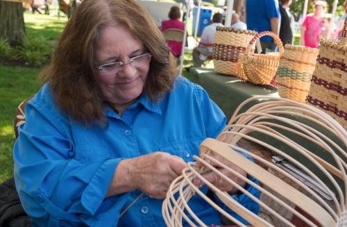 Vendor at the Hamilton Farmers Market