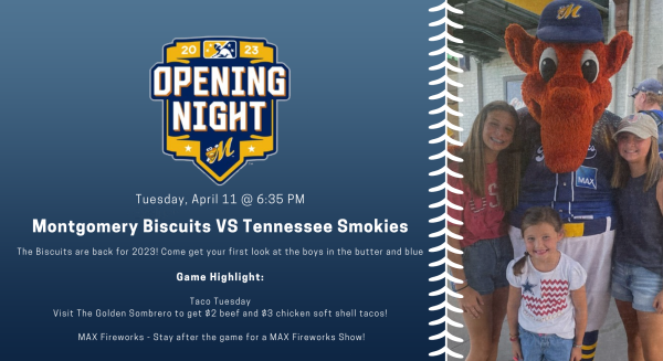 Montgomery Biscuits VS Tennessee Smokie
