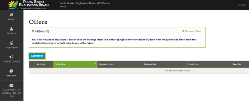 How to Add a New Offer to the Partner Portal.