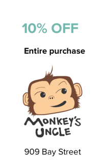 Monkey's Uncle Coupon