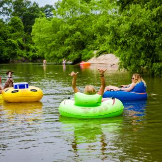 Tubing with Louisiana River Adventures