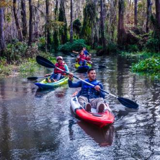 Kayaking at Cajun Encounters, Honey Island Swamp
