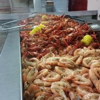 Shrimp and Crawfish at House of Seafood