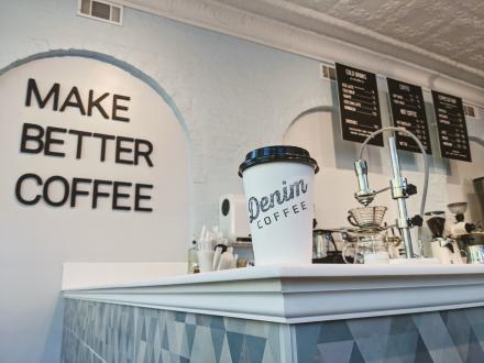 Denim Coffee Interior