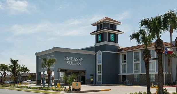 A photo of the Embassy Suites in Corpus Christi