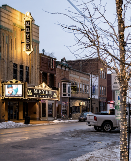 Meyer Theatre outside