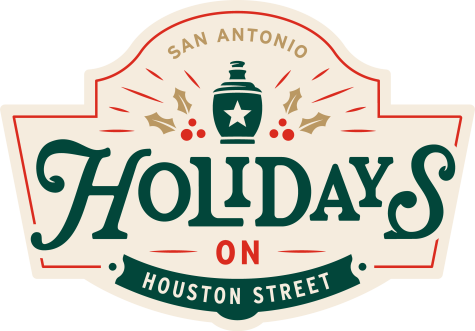 San Antonio Holidays on Houston Street Graphic