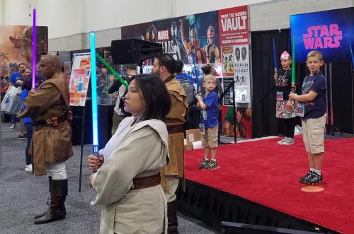 HASCON Star Wars lightsabers and Jedi 
