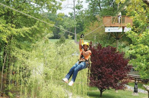Kersey Valley Zipliner Girl