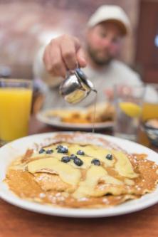 Bakers Crust Artisan Kitchen flapjacks