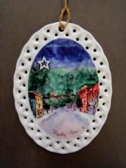 Hawley Winterfest ornament frontside