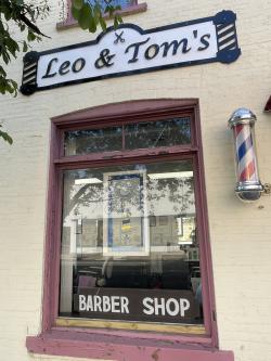 Leo & Tom's Barber Shop Exterior