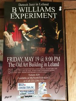 Signed Playbill from Detroit Jazz