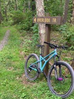 cycling overlook trail bike