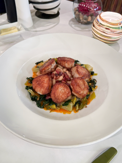 Fat Canary scallops
