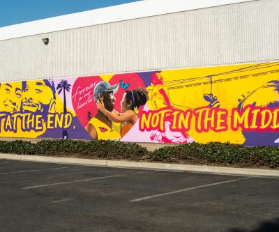 Kobe Bryant mural Ashe Society dispensary