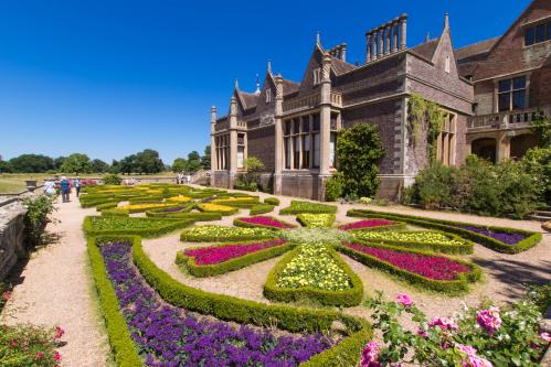 The garden at Charlecote Park, Warwickshire