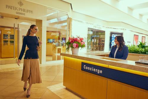 Concierge at the South Coast Plaza
