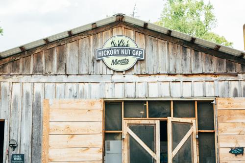 The Barn of Hickory Nut Gap Farm