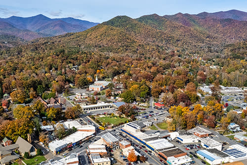 black mountain drone fall