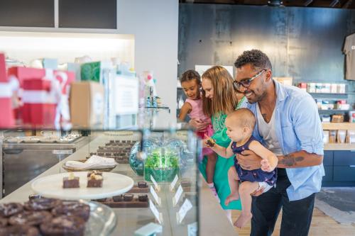 Family at Condor Chocolates