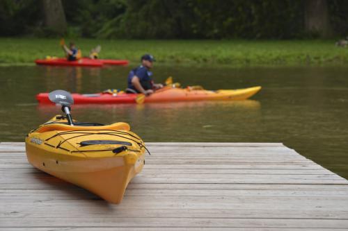 Kayaking at Eastwood Metropark