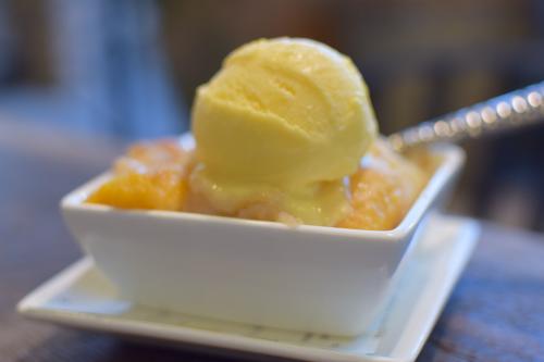 Georgia Peach Cobbler Vino Venue