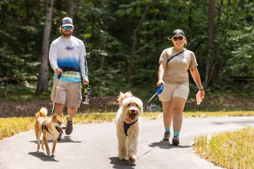 Mountain Creek Park - hiking dogs