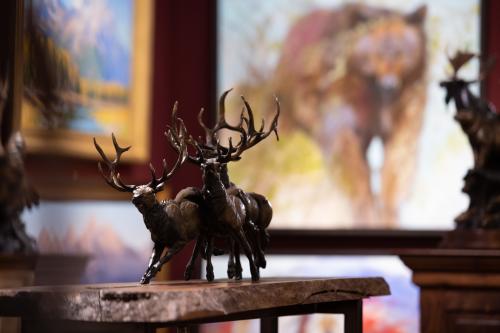 Fall Arts Festival Elk Sculpture