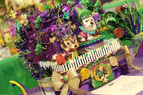 Mardi Gras Shoebox Float