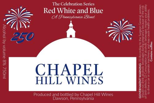 Chapel Hill Wines America 250 Label