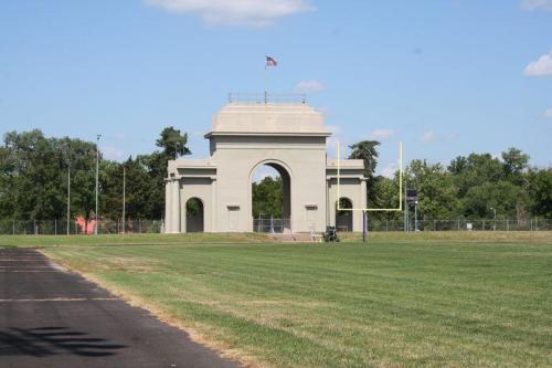 Haskell Arch and Stadium