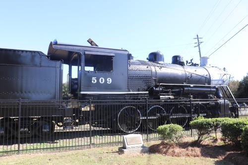 Train Locomotive 509 at Carolyn Crayton Park